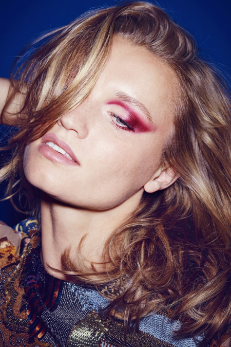 Christmas make up special for elle international by marc philbert