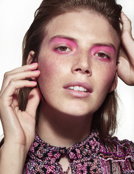 Special pink for elle magazine by marc philbert