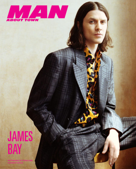James bay for man about town magazine cover story by sylvain homo