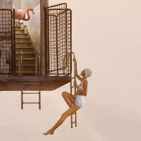 Vertigo flying house by laurent chehere